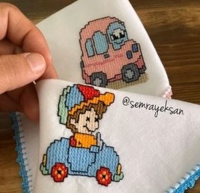 baby handkerchiefs handmade