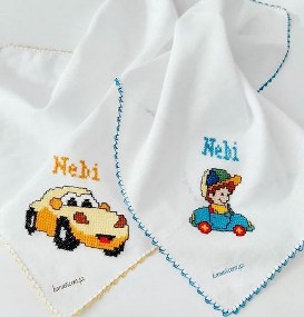 baby handkerchiefs handmade